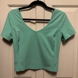 Lululemon green Align T-shirt in in Wild Mint, Size 6